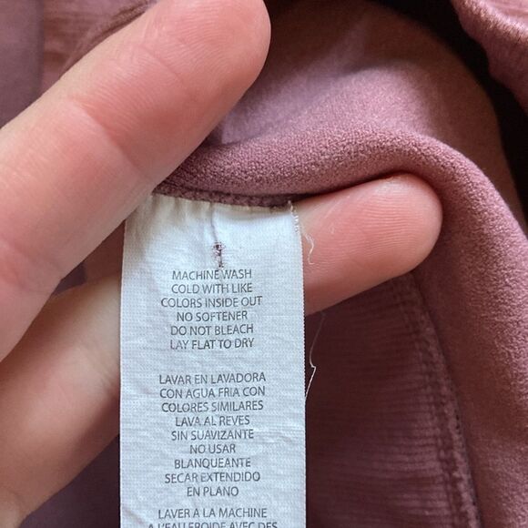 Fabletics Blush Pink High Waisted SculptKnit 7/8 Leggings Size Large - Picture 10 of 10